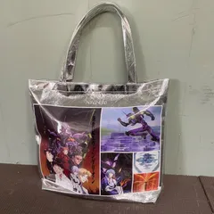 ♭ EVANGELION SHOPPING TOTE BAG by nana-nana (SILVER) エヴァンゲリオン ショッピングトートバッグ シルバー