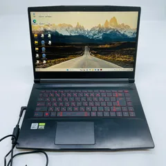 MSI ゲーミングノートPC MS-16W2　i7-10750H 16GB 動作確認済みのサムネイル