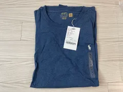(新品) ラルフローレン ポロ 長袖Tシャツ ブルー XL