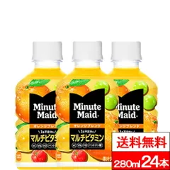 【 送料無料 】【 1ケース 】【 コカ・コーラ 】 ミニッツメイド オレンジブレンド マルチビタミン 280ml 24本 オレンジ ビタミン 栄養補給 coca コカコーラのサムネイル