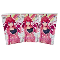 未使用 フクヤ 3点 まとめ売り 五等分の花嫁∬ Fascinity Figure 中野五月～ジムデート～ フィギュア