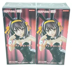 未使用 FuRyu  2点 まとめ売り 涼宮ハルヒの憂鬱 BiCute Bunnies Figure-涼宮ハルヒ- フィギュア