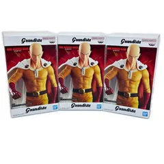 未使用 BANPRESTO 3点 まとめ売り ワンパンマン Grandista サイタマ フィギュア