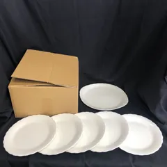 NORITAKE ノリタケ 皿 エンボスホワイト ホワイト 皿5枚、オーバル皿1枚 NA198
