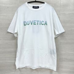 新品 DUVETICA 凸ロゴ Tシャツ おしゃれなカラー&ロゴ 48 - メルカリ