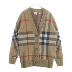 バーバリー ハリントンチェック カーディガン - メルカリ