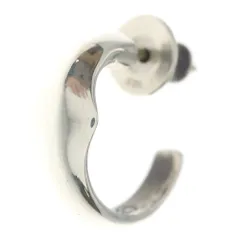 LONE ONES (ロンワンズ) Silk Hoop Earring Small スモール シルク フープイヤリング ピアス シルバーのサムネイル