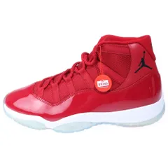 NIKE (ナイキ) AIR JORDAN 11 RETRO WIN LIKE 96 エアジョーダン11 レトロ ウィンライク96 ハイカットスニーカー レッド US13/31cm 378037-623