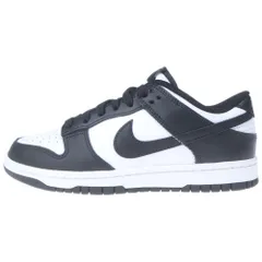 NIKE (ナイキ) DUNK LOW RETRO DD1391-100 ダンク ローカットスニーカー US7/25.0cm ブラック/ホワイト