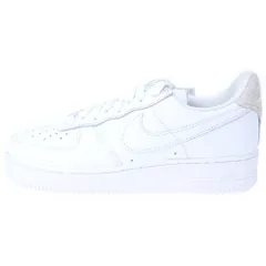 NIKE (ナイキ) AIR FORCE 1 07 CN2873-101 エアフォース1 クラフト バストグレー ローカットスニーカー US9/27.0cm ホワイト