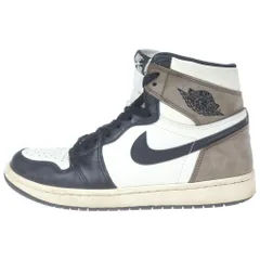 NIKE (ナイキ) AIR JORDAN 1 RETRO HIGH OG DARK MOCHA 555088-105 エアジョーダン 1 レトロ ダークモカ ハイカット スニーカー US9.5/27.5cm ブラック/ブラウンのサムネイル
