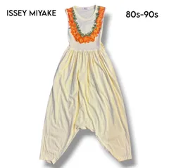 【I.S.  /ISSEY MIYAKE】 80s-90s レイプリント サルエル・オールインワンのサムネイル