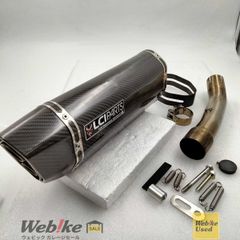 テネレ700用 LCI PARTS ステンレスマフラー ブルーグラデーション
