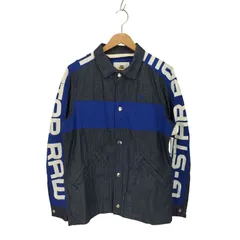 ジースターロー G-STAR RAW setscale pm coach overshirt 切替 デニムシャツ メンズ import：M 