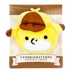 너구리와 여우 (여우) 봉제 장난감 배지