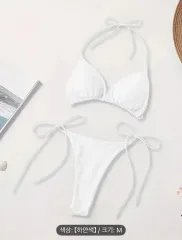 セクシー 白 ビキニ セット M サイズ