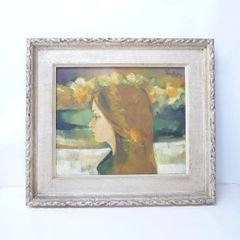 石井柏亭、羅馬花売娘、希少画集画、新品額装付、状態良好 - メルカリ