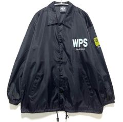 新品 WPS湾岸署 踊る大捜査線 ビッグロゴ ナイロンコーチジャケット F