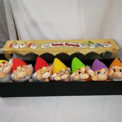 サンスター 「ディズニー  7人の小人 」ぬいぐるみ タグ付  一個 約25cm×20cm  7人 箱付セット W452のサムネイル