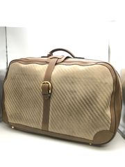 GUCCI Old Gucci Carry Bag Travel Bag Canvas x Leather All-over Pattern 4080