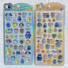 【正規品】うるちゅるポップシール mojojojo モジョジョジョ 2枚セット