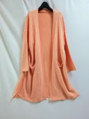 かわいいパステル調ローブ スタイル ロングカーディガン