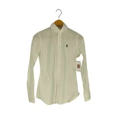 ポロラルフローレン POLO RALPH LAUREN スモールポニー刺繍 レギュラーカラーシャツ レディース  0