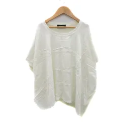 ズッカ zucca カットソー 七分袖 M オフホワイト /YK43 のサムネイル