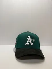 ニューエラ オークランドアスレチックス ワードシリーズ1989 9forty A-FRAME スナップバックキャップ ツートンカラー