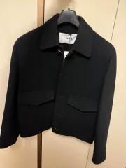 アミ ブラック ウール ジャケット M 新品