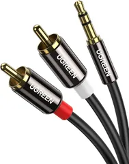 324R759 UGREEN RCA 3.5mm 変換 オーディオケーブル