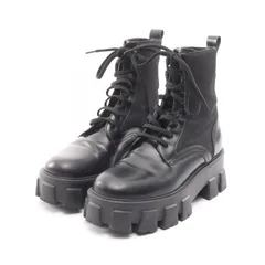 2026年最新】PRADA プラダ モノリス ポーチ付 ブラッシュドレザーx Re