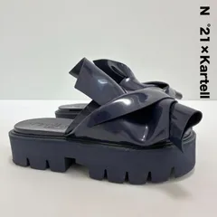 N°21 ヌメロヴェントゥーノ Kartell カルテル コラボ RIBON SANDAL リボンサンダル N°21 LOVES KARTELLのサムネイル