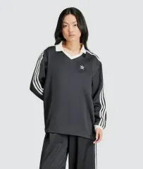 （タグ付き新品）アディダス 3S サテン 長袖 Tシャツ ブラック IR6099