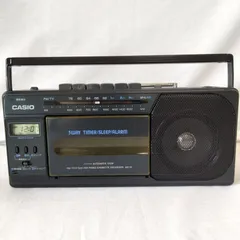 【ジャンク品】CASIO　昭和レトロ　ラジカセ　MZ-51のサムネイル