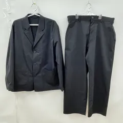ワークジャケット イージーワークパンツ セットアップ UNIQLOC ユニクロC L ブラック