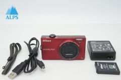 Nikon COOLPIX S6000 レッド デジタルカメラ 7x WIDE - メルカリ