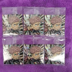 26.虎杖悠仁  6枚  呪術廻戦 4 シール ウエハース  にふぉるーめーしょん 最新