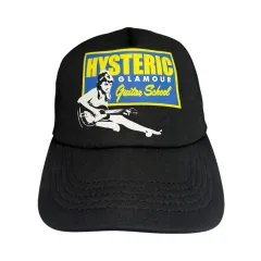 HYSTERIC GLAMOUR Blue Archive ギターを弾くヒスガール メッシュキャップ ベースボールキャップ 帽子