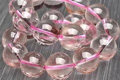 【１点物】希少カラー レッドルチルクォーツ　10mm　ブレスレット パワーストーン 天然石 _U9918