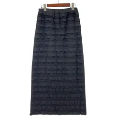 IENA SLOBE イエナ スローブ フリル タイトロングスカート size表記なし/ブラック