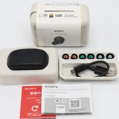 【美品】SONY WF-1000XM5-B ブラック ワイヤレス ノイズキャンセリングイヤホン ソニー 本体