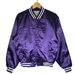Swingstar スウィングスター 80年代/80's ヴィンテージ スタジャン ナイロンジャケット USA製 Mサイズ USA製 パープル