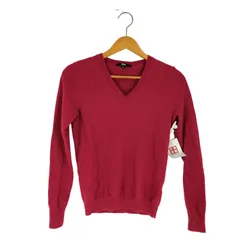 ユニクロ UNIQLO カシミヤVネックセーター レディース JPN：S 