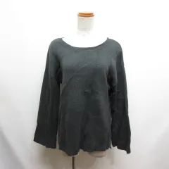 ニコルクラブ NICOLE CLUB 179/WG 長袖 ニット セーター プルオーバー FREE チャコールグレー カットソー