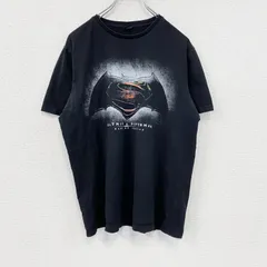BATMAN　バットマン　DCコミックス　半袖プリントアニメTシャツ　黒　ブラック　Lサイズ　古着