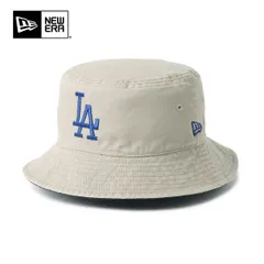 NEW ERA ニューエラ バケットハット メンズ レディース リバーシブル MLB ロサンゼルス・ドジャース Bucket01 LA 帽子 59cm 14744772 M/L/ブラック/ペブル