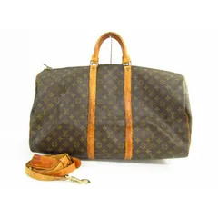 LOUIS VUITTON ルイヴィトン モノグラム キーポル バンドリエール55 ボストンバッグ M41414 ▼SB5833