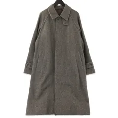 美品 UNITED ARROWS ユナイテッドアローズ モッサ ハウンドトゥース バルマカーンコート 1125-139-8447 ブラウン XL 71015447のサムネイル