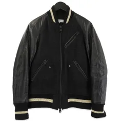 nonnative ノンネイティブ スタジャン TNP-NN-WJ-6001 ウール 袖レザー アワードジャケット ブラック 黒 0 71015450のサムネイル